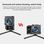 For Sony ILME-FX30 / FX3 PULUZ Metal Camera Cage Stabilizer Rig with NOTA Slider, For Sony ILME-FX30 / FX3
