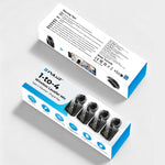 PULUZ 4 發射 + 1 接收無線領夾麥克風，Type-C 4 發射 + 1 接收