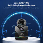 PULUZ 4 發射 + 1 接收無線領夾麥克風，Type-C 4 發射 + 1 接收