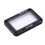 PULUZ 鋁合金火焰+鋼化玻璃鏡頭保護貼，適用 Sony RX0 / RX0 II，附螺絲及螺絲起子，前火焰紅
