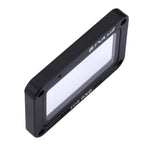 PULUZ 鋁合金火焰+鋼化玻璃鏡頭保護貼，適用 Sony RX0 / RX0 II，附螺絲及螺絲起子，前火焰紅