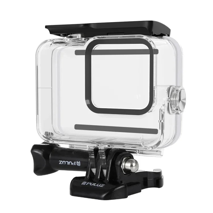 PULUZ 60 米水下深度潛水殼防水相機外殼，適用於 GoPro HERO8 Black，適用於 GoPro HERO8 Black