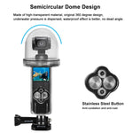 PULUZ 60 米水下防水外殼潛水殼蓋，適用於 DJI Osmo Pocket