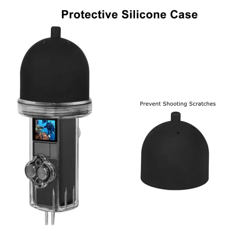 PULUZ 60 米水下防水外殼潛水殼蓋，適用於 DJI Osmo Pocket