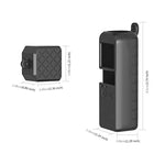 PULUZ 2 合 1 鑽石紋矽膠保護套組，適用於 DJI OSMO Pocket，適用於 DJI OSMO Pocket