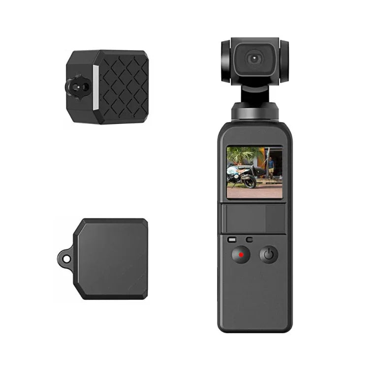 PULUZ 2 合 1 鑽石紋矽膠保護套組，適用於 DJI OSMO Pocket，適用於 DJI OSMO Pocket