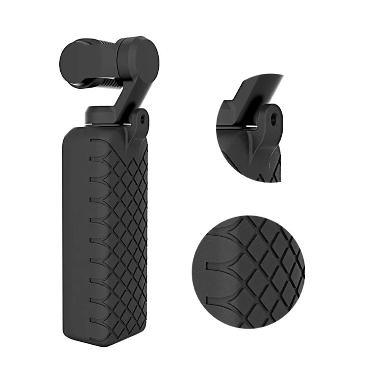 PULUZ 2 合 1 鑽石紋矽膠保護套組，適用於 DJI OSMO Pocket，適用於 DJI OSMO Pocket