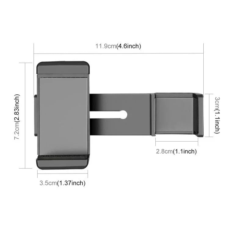 PULUZ 智慧型手機固定夾 1/4 吋支架 適用於 DJI OSMO Pocket / Pocket 2, 固定夾