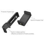 PULUZ 智慧型手機固定夾 1/4 吋支架 適用於 DJI OSMO Pocket / Pocket 2, 固定夾