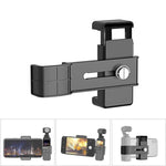 PULUZ 智慧型手機固定夾 1/4 吋支架 適用於 DJI OSMO Pocket / Pocket 2, 固定夾
