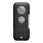 PULUZ 矽膠保護套帶鏡頭蓋，適用於 Insta360 ONE X，適用於 Insta360 ONE X（黑色），適用於 Insta360 ONE X（紅色）