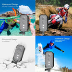 PULUZ 30米水下防水保護殼，適用於 Insta360 ONE X，帶扣環基本安裝座和螺絲，適用於 Insta360 ONE X