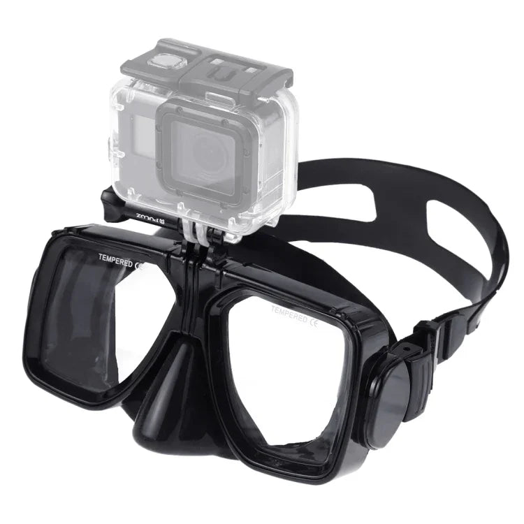 PULUZ 水上運動潛水裝備 潛水面罩 游泳眼鏡，適用於 GoPro、Insta360、DJI 及其他運動相機