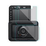 PULUZ 前鏡頭和後 LCD 顯示屏柔性防指紋 AF 高清膜，適用於 Sony RX0 II / RX0，適用於 Sony RX0 II
