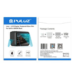 PULUZ 適用於 GoPro HERO8 Black 鏡頭及 LCD 顯示屏 9H 2.5D 鋼化玻璃膜，適用於 GoPro HERO8 Black