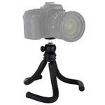 PULUZ 迷你章魚柔性三腳架支架，帶球形雲台，適用於單眼相機、GoPro、手機，尺寸：30cmx5cm，30cm 三腳架