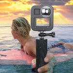 PULUZ 外殼 CNC 鋁合金保護籠，適用於 GoPro Max，鋁合金保護籠