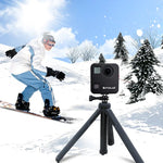PULUZ GoPro Fusion 外殼 CNC 鋁合金保護籠，附基本安裝座及鏡頭蓋，適用於 GoPro Fusion