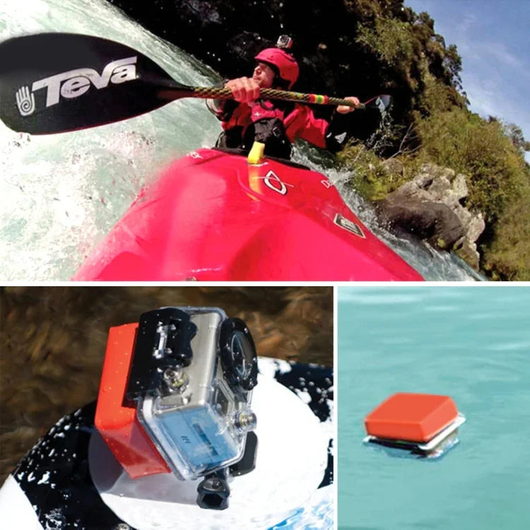 PULUZ GoPro、Insta360、DJI 及其他運動相機用浮力海綿附黏貼貼紙，海綿附貼紙