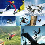 PULUZ GoPro HERO12 Black /11 Black /10 Black /9 Black 矽膠保護套附手腕帶及鏡頭蓋，適用 GoPro HERO9 Black