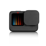 PULUZ 適用於 GoPro HERO12 Black /11 Black /10 Black /9 Black 的軟 TPU 橡膠防刮相機鏡頭保護蓋，適用於 GoPro HERO12 Black 鏡頭蓋