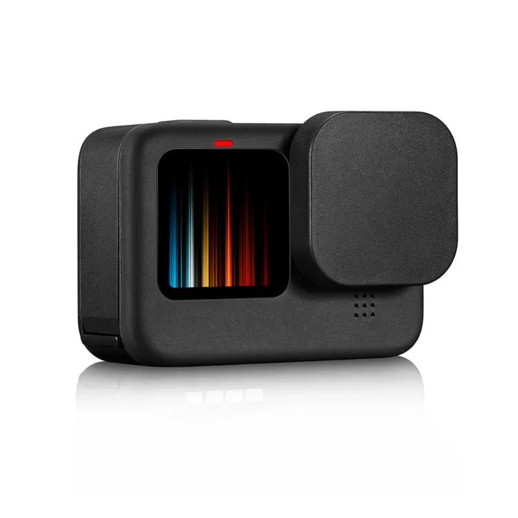 PULUZ 適用於 GoPro HERO12 Black /11 Black /10 Black /9 Black 的軟 TPU 橡膠防刮相機鏡頭保護蓋，適用於 GoPro HERO12 Black 鏡頭蓋