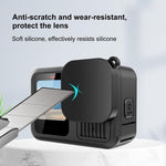 PULUZ 適用於 GoPro HERO12 Black /11 Black /10 Black /9 Black 的軟 TPU 橡膠防刮相機鏡頭保護蓋，適用於 GoPro HERO12 Black 鏡頭蓋