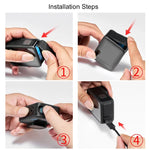 PULUZ POM 塑膠電池側接口蓋，適用於 GoPro HERO13 Black /12 Black /11 Black /10 Black /9 Black，POM 塑膠側蓋
