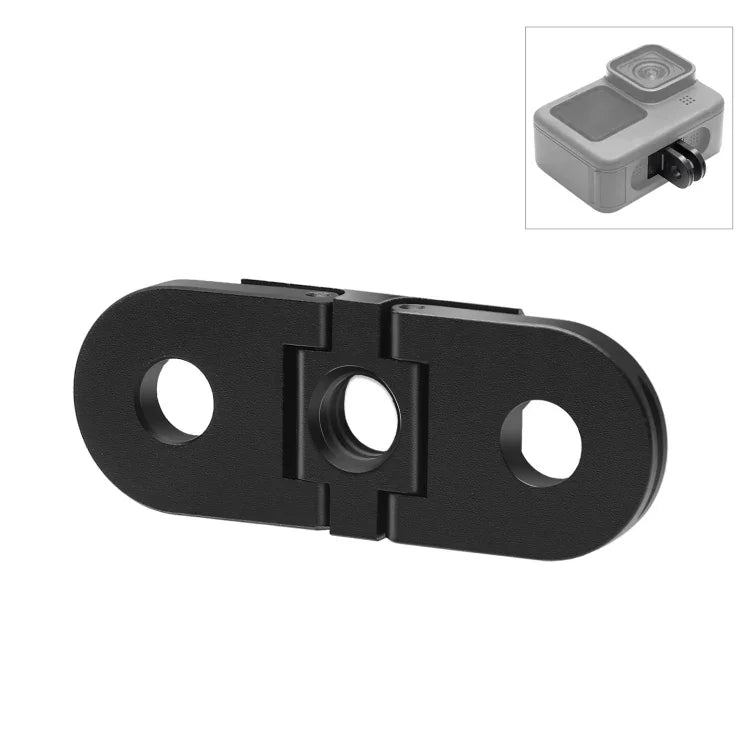 PULUZ 折疊指尖三腳架轉接座，適用於 GoPro HERO 4K 2024 / HERO13 Black /12 Black /11 Black /11 Black mini /10 Black /9 Black /8 Black / Max，折疊指尖三腳架，適用於 GoPro HERO13 Black