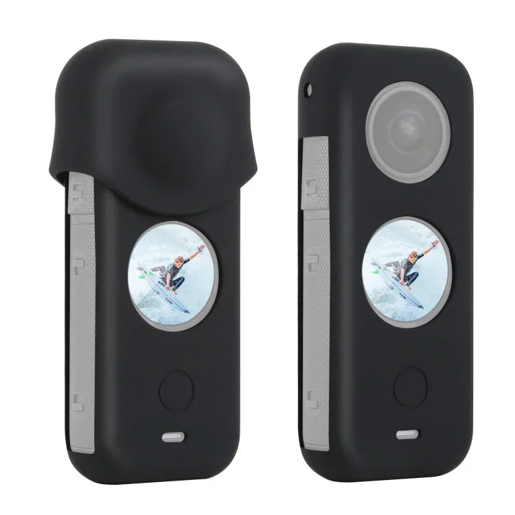 PULUZ 全身防塵矽膠保護殼，適用於 Insta360 ONE X2，Insta360 ONE X2 專用保護殼