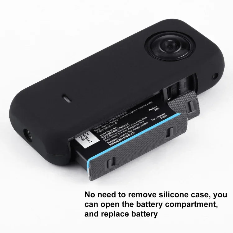 PULUZ Full Body Dust-proof Silicone Protective Case for Insta360 ONE X2, Case For Insta360 ONE X2