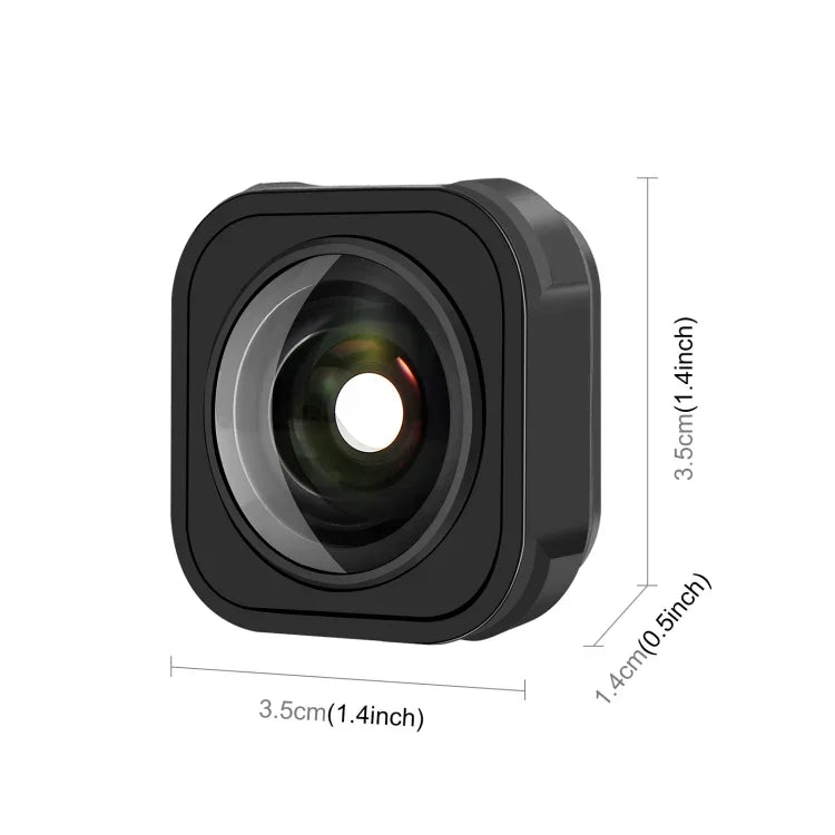 PULUZ Max 鏡頭模組廣角鏡頭，適用於 GoPro Hero13 Black / Hero12 Black / Hero11 Black / HERO10 Black / HERO9 Black，GoPro Hero13 Black / Hero12 Black 專用