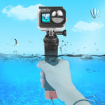 PULUZ 浮力泡棉手柄浮力棒，帶背帶及快拆底座，適用於 GoPro、Insta360、DJI 及其他運動相機，泡棉浮力手柄