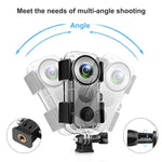 PULUZ 30米水下防水殼，適用 Insta360 ONE X2，Insta360 ONE X2 水下殼