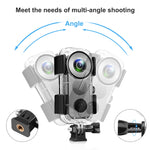 PULUZ 30米水下防水殼，適用 Insta360 ONE X2，Insta360 ONE X2 水下殼