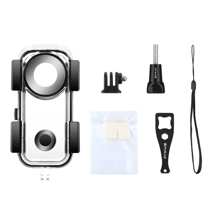 PULUZ 30米水下防水殼，適用 Insta360 ONE X2，Insta360 ONE X2 水下殼