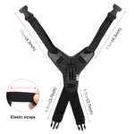 PULUZ 摩托車安全帽下巴帶支架，適用於 GoPro、DJI Osmo Action 及其他運動相機，安全帽下巴帶（黑色）、安全帽下巴帶（橙色）、安全帽下巴帶（藍色）