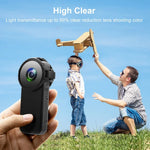 PULUZ 升級鏡頭保護玻璃蓋，適用於 Insta360 One X2，Insta360 ONE X2 鏡頭保護玻璃蓋