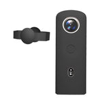 PULUZ 矽膠保護套，帶鏡頭蓋，適用於 Ricoh Theta SC2 360 全景相機，Ricoh Theta SC2 矽膠套（黑色）
