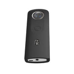 PULUZ 矽膠保護套，帶鏡頭蓋，適用於 Ricoh Theta SC2 360 全景相機，Ricoh Theta SC2 矽膠套（黑色）