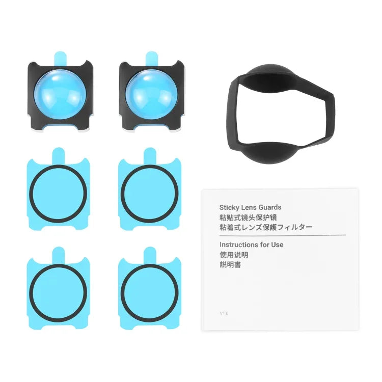 PULUZ 鏡頭保護 PC 保護蓋，適用於 Insta360 One R / RS / Sphere