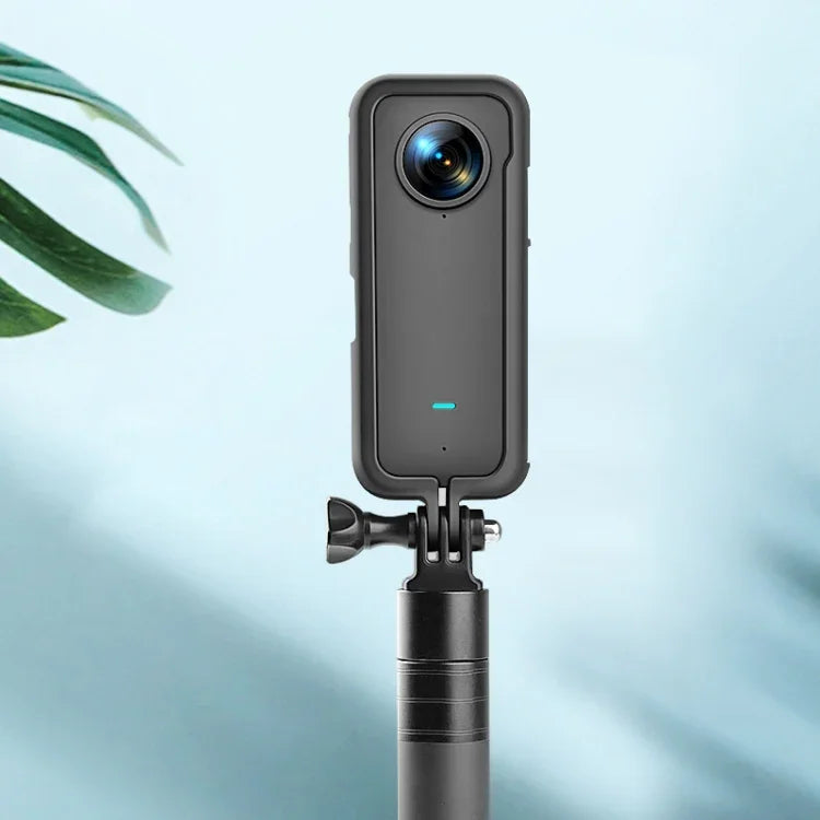 PULUZ PC 保護框架，適用於 Insta360 ONE X2，帶轉接座和螺絲