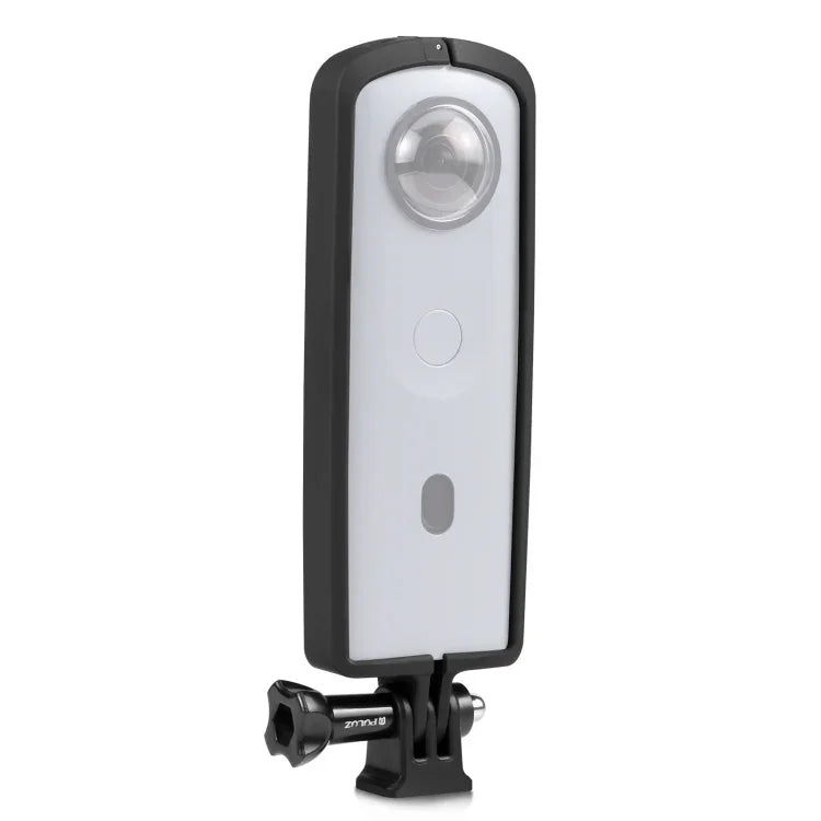 PULUZ PC ABS 塑膠保護框架，適用於 Ricoh Theta SC2，帶轉接座和螺絲，Ricoh Theta SC2 塑膠框架