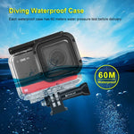 PULUZ 60 米水下深度潛水殼防水相機外殼，適用於 Insta360 One RS 4K 版，Insta360 One RS 4K 版潛水殼