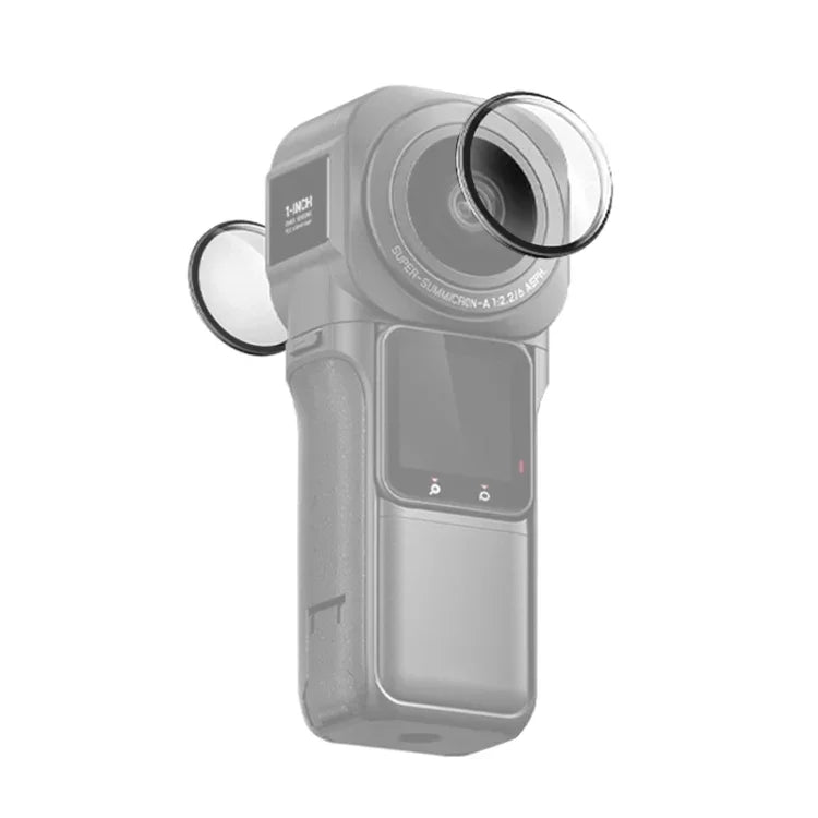 PULUZ Insta360 ONE RS 1英吋360版鏡頭保護PC保護蓋，鏡頭保護蓋