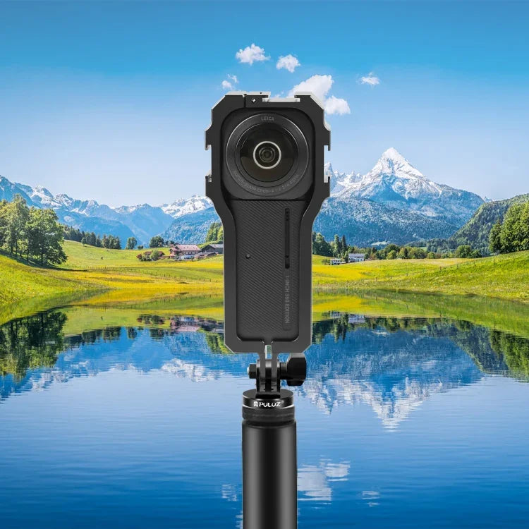 PULUZ Insta360 ONE RS 1英吋360版帶冷靴保護籠架，保護籠