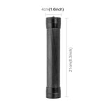 PULUZ 21cm碳纖維延長單腳架，適用於DJI / MOZA / Feiyu V2 / Zhiyun G5穩定器，21cm
