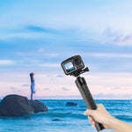PULUZ 21cm碳纖維延長單腳架，適用於DJI / MOZA / Feiyu V2 / Zhiyun G5穩定器，21cm