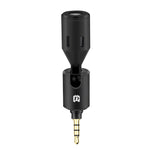 PULUZ 3.5mm 接頭手機單向可調式麥克風，3.5mm 手機麥克風