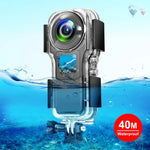 適用於 Insta360 One RS 1英寸 360 版 PULUZ 40米水下防水保護殼